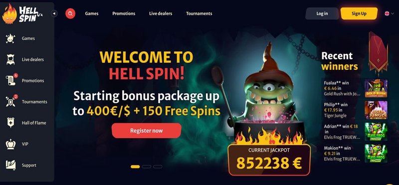 A look at hellspin casino login